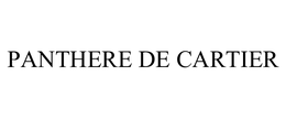PANTHERE DE CARTIER trademark
