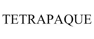 TETRAPAQUE trademark