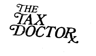 THE TAX DOCTOR RX