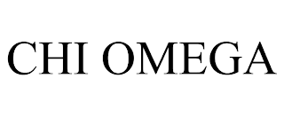 CHI OMEGA trademark