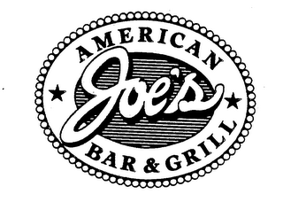 JOE'S AMERICAN BAR & GRILL