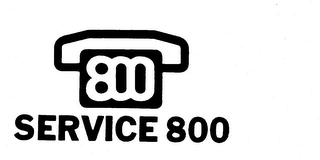 SERVICE 800 trademark