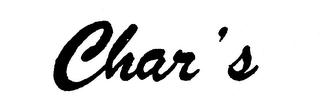 CHAR'S trademark