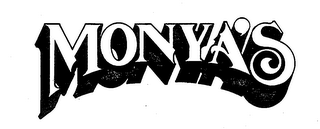 MONYA'S trademark