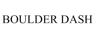 BOULDER DASH trademark