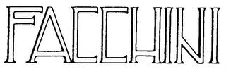 FACCHINI trademark
