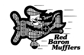 RED BARON MUFFLERS trademark