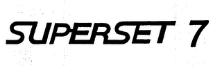 SUPERSET 7 trademark
