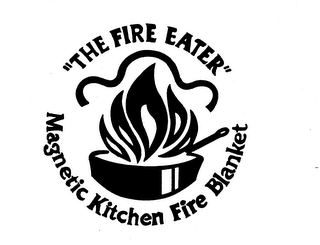 "THE FIRE EATER" MAGNETIC KITCHEN FIRE BLANKET