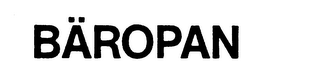 BAROPAN trademark