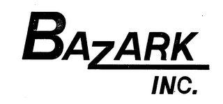 BAZARK INC. trademark