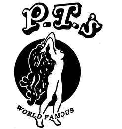 P.T.'S WORLD FAMOUS trademark