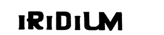 IRIDIUM trademark
