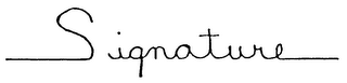 SIGNATURE trademark