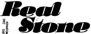 REAL STONE trademark
