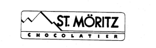 ST. MORITZ CHOCOLATIER trademark