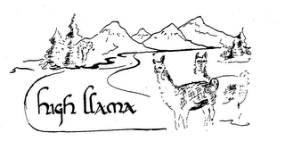 HIGH LLAMA trademark