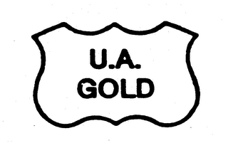 U. A. GOLD trademark