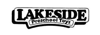 LAKESIDE PRESCHOOL TOYS