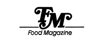 FM FOOD MAGAZINE trademark