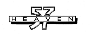 57 HEAVEN trademark