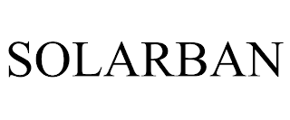 SOLARBAN trademark