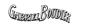 GABRIEL BOUDIER trademark