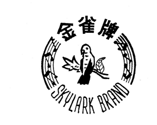 SKYLARK BRAND trademark