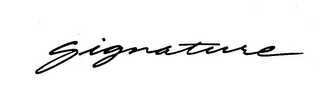 SIGNATURE trademark