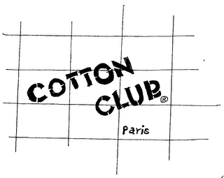 COTTON CLUB PARIS