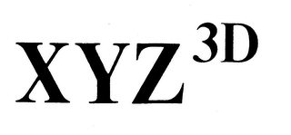 XYZ3D trademark