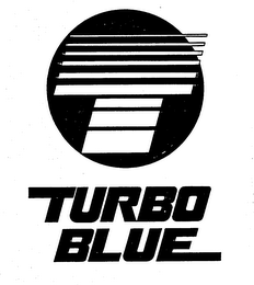T TURBO BLUE trademark