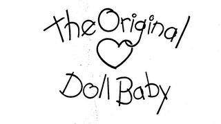THE ORIGINAL DOLL BABY trademark