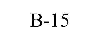 B-15 trademark