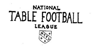 NATIONAL TABLE FOOTBALL LEAGUE NTFL