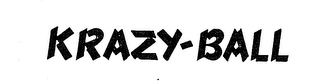KRAZY-BALL trademark