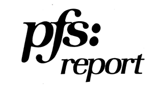 PFS: REPORT trademark