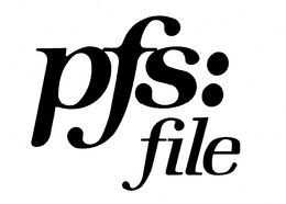 PFS: FILE trademark