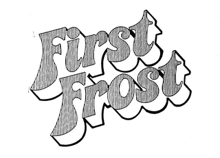FIRST FROST trademark