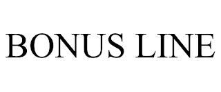 BONUS LINE trademark