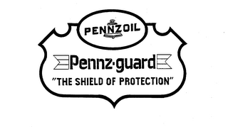 PENNZOIL PENNZ-GUARD "THE SHIELD OF PROTECTION"