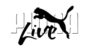 PUMA LIVE trademark