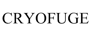 CRYOFUGE trademark