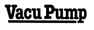 VACUPUMP trademark