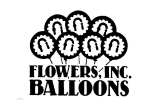 FLOWERS, INC. BALLOONS trademark