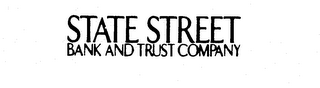 STATE STREET BANK AND TRUST COMPANY trademark