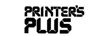 PRINTER'S PLUS trademark