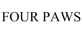 FOUR PAWS trademark