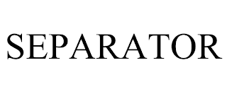 SEPARATOR trademark