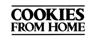 COOKIES FROM HOME